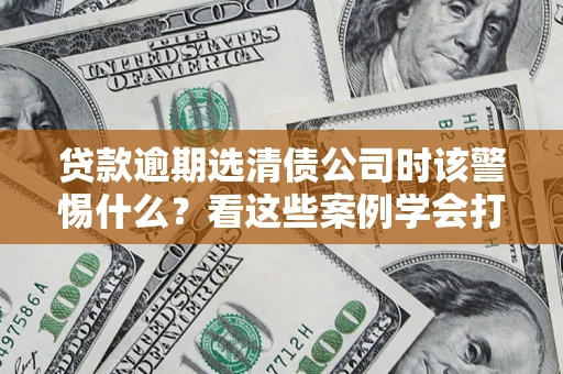 武汉贷款逾期选清债公司时该警惕什么？看这些案例学会打翻身仗