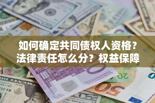 武汉如何确定共同债权人资格？法律责任怎么分？权益保障技巧揭秘！