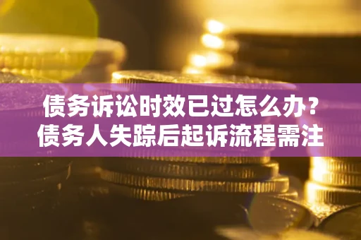 武汉债务诉讼时效已过怎么办？债务人失踪后起诉流程需注意什么？