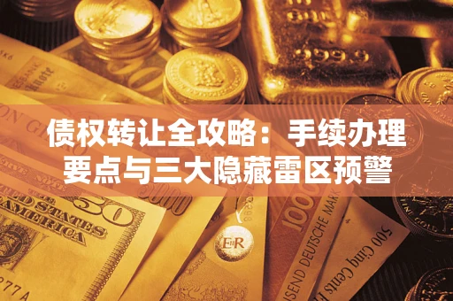 武汉债权转让全攻略：手续办理要点与三大隐藏雷区预警