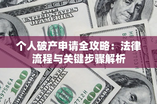武汉个人破产申请全攻略：法律流程与关键步骤解析
